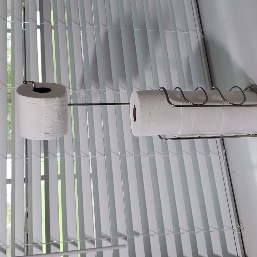 Nickel finish Toilet Paper Holder